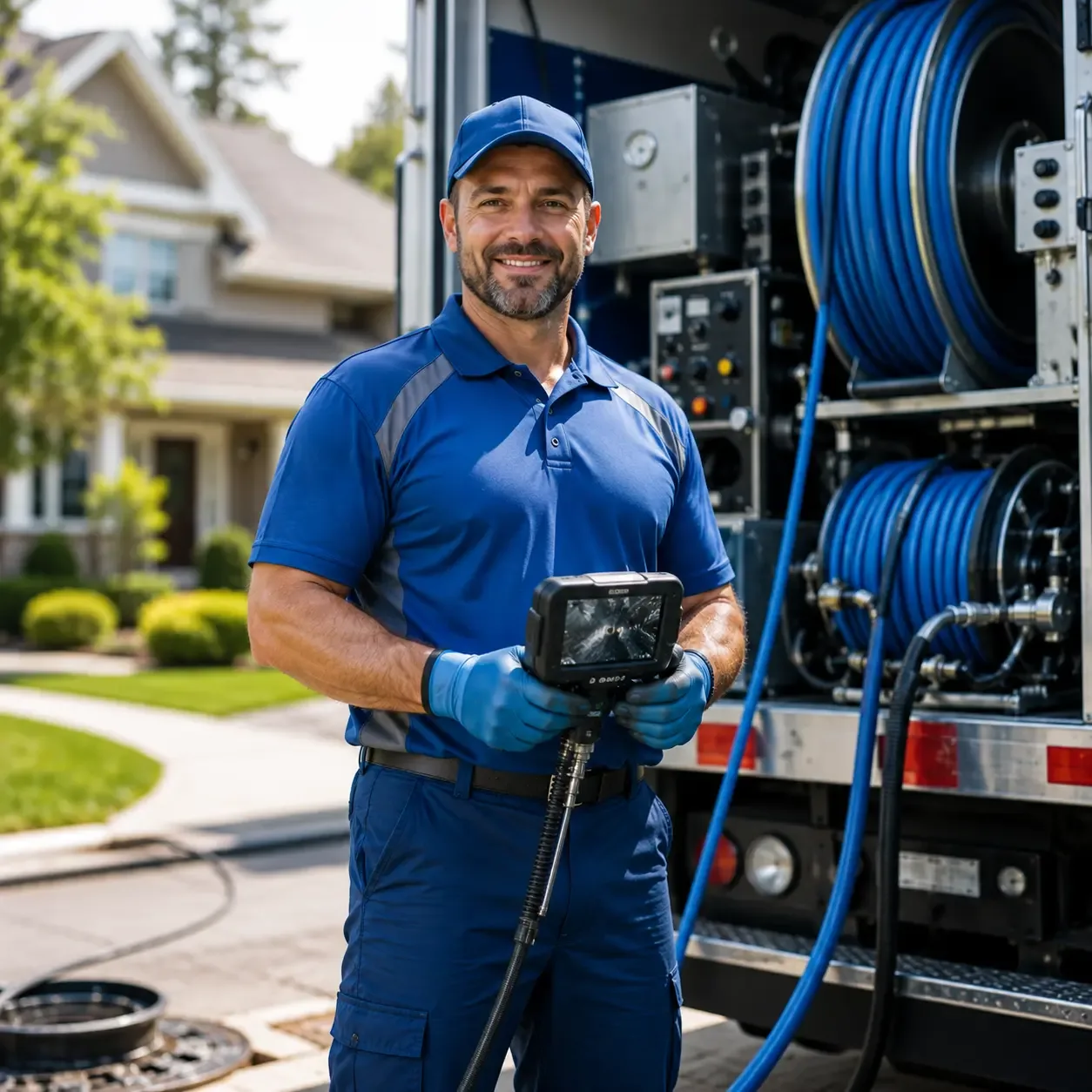 Local outdoor drain cleaning specialists in Elsmore, KS